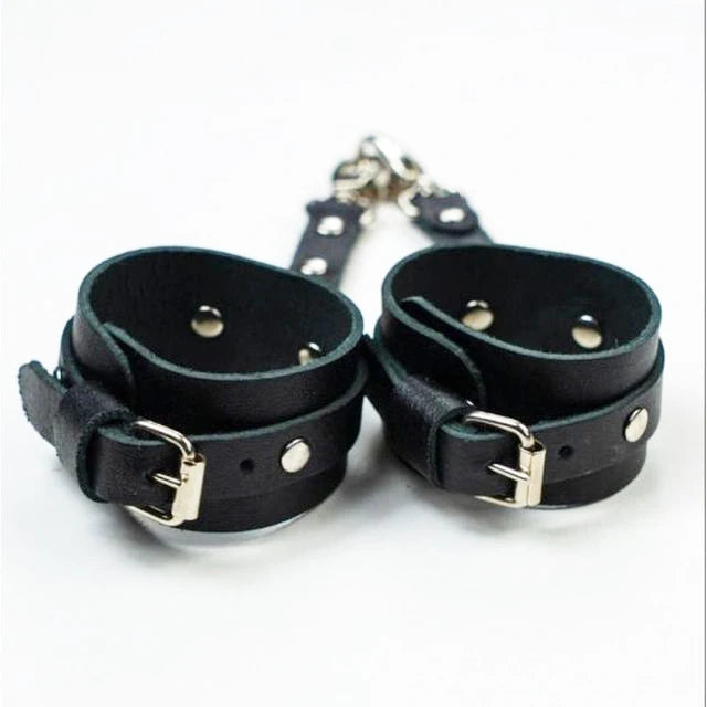 Sexy Women Leather Thigh Garter Bondage Leg Harness Gothic Stocking Belt Adult Erotic Lingerie BDSM Fetish Clothing Accessory